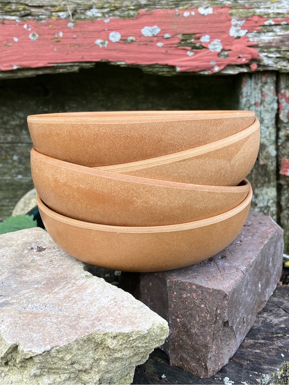 Vintage MCM Ellingers Stackable Serving Bowls - Set of 4